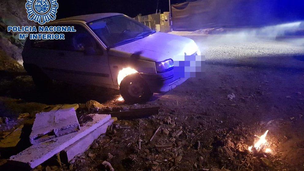 Detenidos por quemar vehículos en Telde