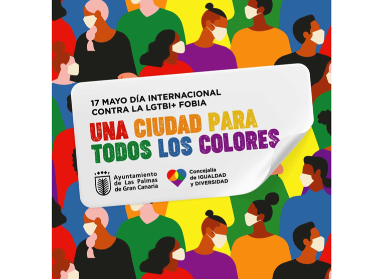 La capital se reivindica como 'una ciudad para todos los colores' frente a la LGTBIfobia