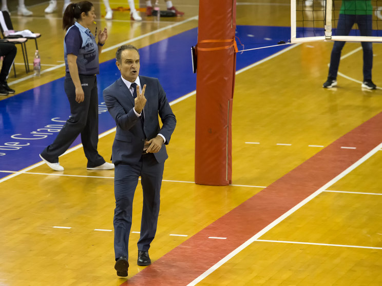 Sergio Camarero, entrenador del CV Guaguas
