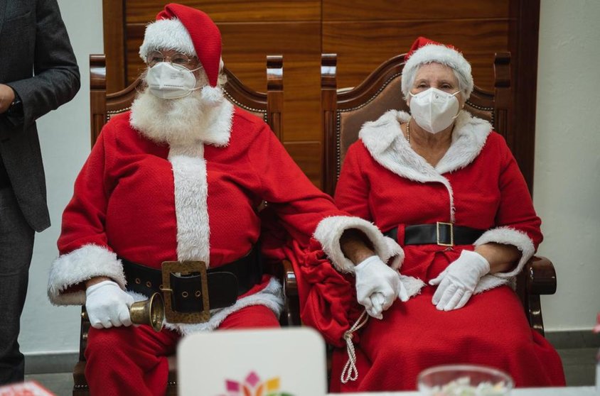 Inspeccionar Contribución transfusión Papá y Mamá Noel visitarán Telde esta Navidad