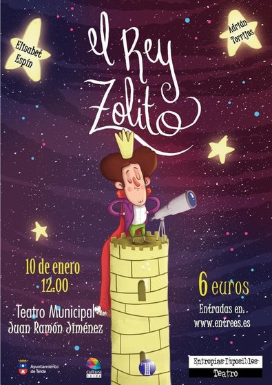 'El Rey Zolito' amenizará el próximo domingo a los más pequeños de Telde