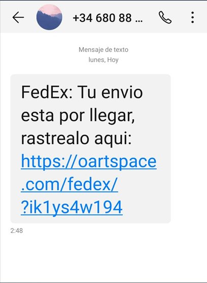 'FedEx': nueva estafa por SMS