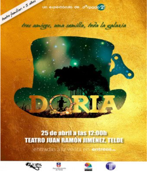 El espectáculo teatral 'Doria' aborda la importancia del cuidado de la flora autóctona