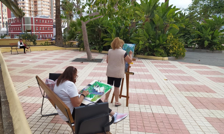 Ciudad Alta ofrece clases gratuitas de pintura y dibujo al aire libre