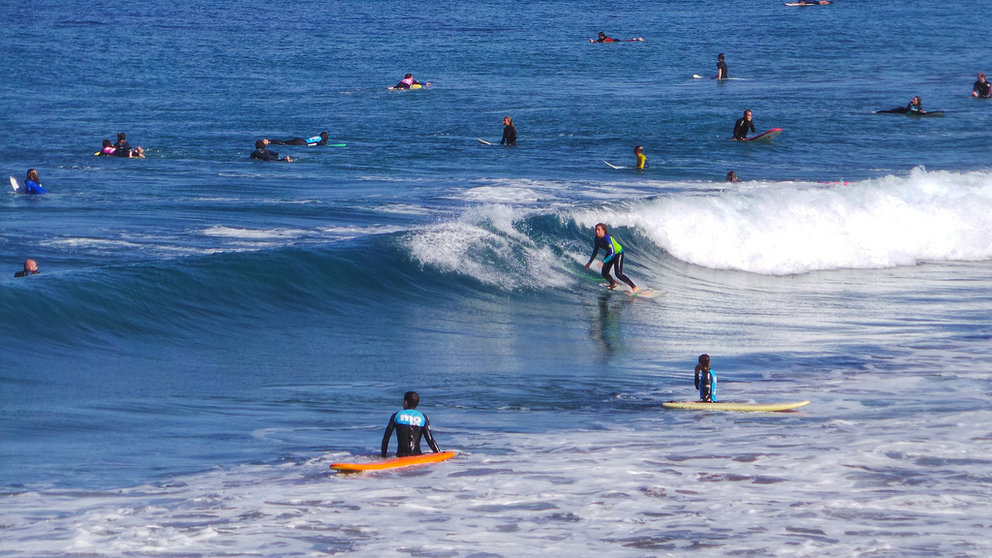 Las Palmas de Gran Canaria opta en 2021 a convertirse en Reserva Mundial de Surfing