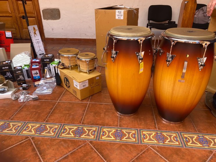 Instrumentos adquiridos por la Concejalía de Cultura del Ayuntamiento de Telde