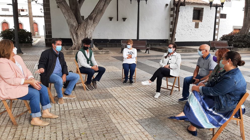 Vecinos del pueblo de San Lorenzo alertan de la reactivación de la actividad en la cantera