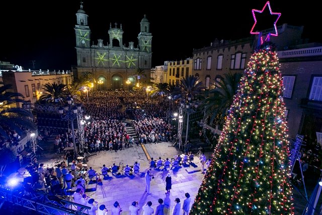 Las Palmas de Gran Canaria da el pistoletazo de salida a la Navidad